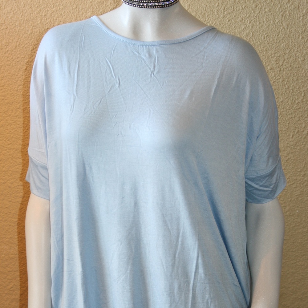 H&L Blue tunic 2XL NWT